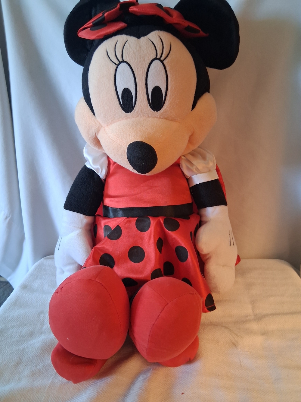 Disney Minnie Mouse Plush Toy - Red Polka Dot Dress